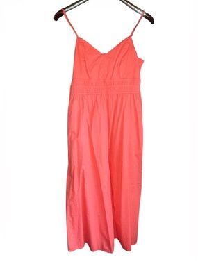 NWT Old Navy Coral Vibrant Orange Summer Dress